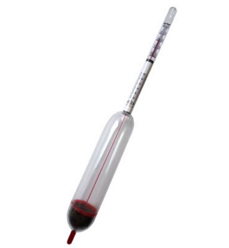 [52901022] +DENSIMETRE LAIT QUEVENNE 1.015-1.040 AVEC THERMOMETRE