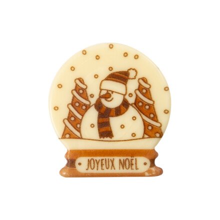 [08054428] 2014792 JOYEUX NOEL BALL CHOCOLADEBAL Ø 5CM 75 STUKS