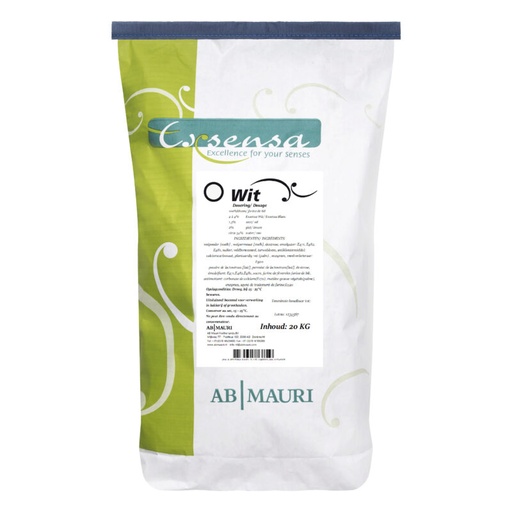 [05101072] AB MAURI EXSENSA WIT - WIT EN BRUIN BROOD 20 KG= ZAK