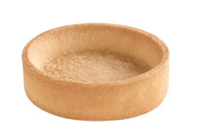 [04030242] PIDY ZOETE SHORTBREAD TARTLET Ø7CM H2CM RECHTE RAND BOTER TRENDY SCHELP 96 STUKS