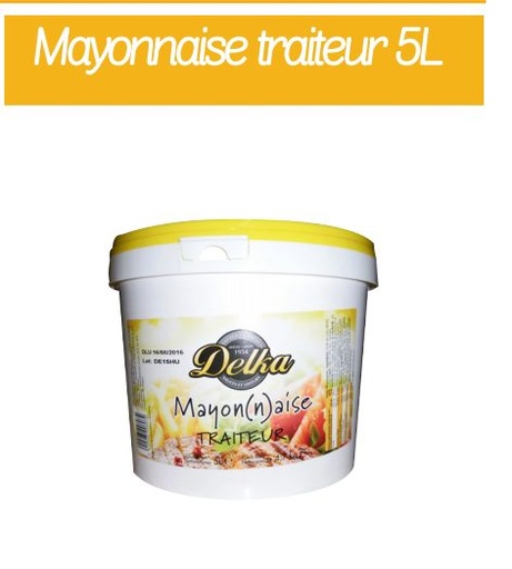 [06100002] DELKA CATERING MAYONNAISE SAUCE 5L