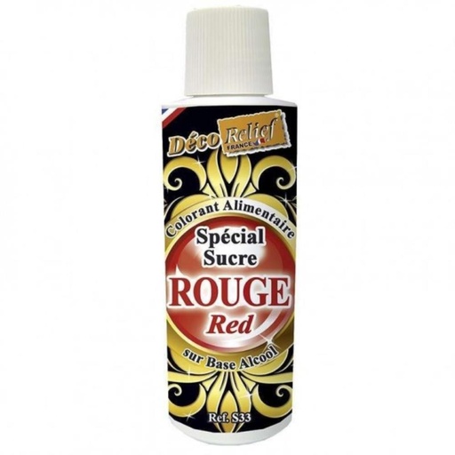 [70409332] VLOEIBAAR EETBAAR KLEURSTOF SUIKER SPECIAAL ROOD125ML=FLES