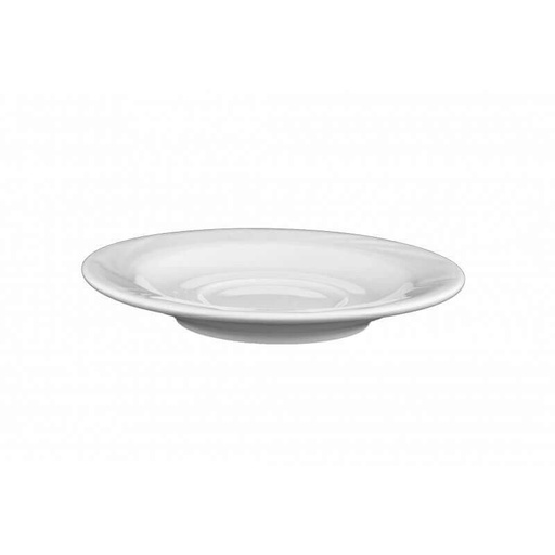 [74500188] ARCADIA SOUS TASSE 14.5 CM PORCELAINE BLANCHE - 007605