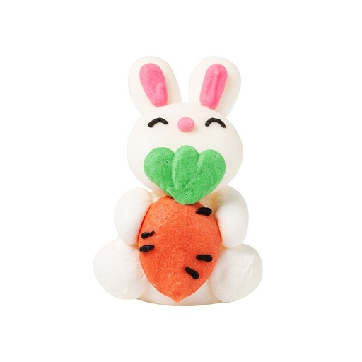 [08054775] 1054630 LAPIN AVEC CAROTTE 3D 2,5X4,5CM 42PCS ***S/CDE***