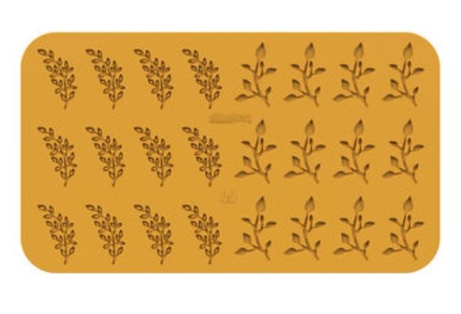 [51661478] SILIKOMART SILICONEN MAL EDEN 2 VORMEN 12 73X48 H 1,5 MM 12 73X33 H 1,5 MM