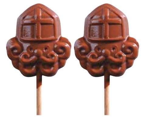 [08057531] 070393 PCB BLISTERS SAINT NICHOLAS LOLLIPOPS PR 45 PRINTS 5.3X4.6 CM AND STICKS 9PCS ***s/cd***