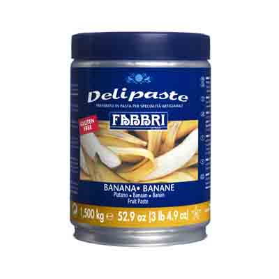 [07062003] FABBRI DELIPASTA AROME BANANE 1,5KG