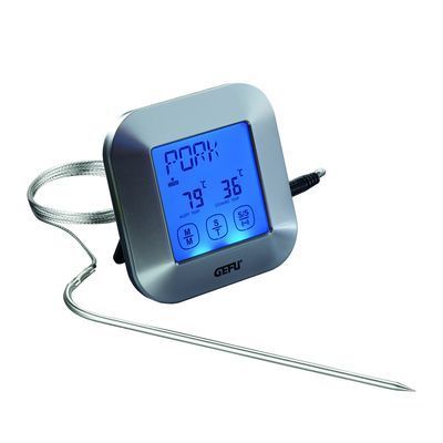[57658816] GEFU DIGITALE BRAADTHERMOMETER MET PUNTO-SONDE 0°C TOT 250°C / 32°F TOT 482°F + 99' TIMER