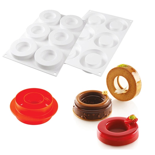 [51657395] MOULE SILIKOMART THE RING 65 Ø 85MM H 18 MM VOL 65ML