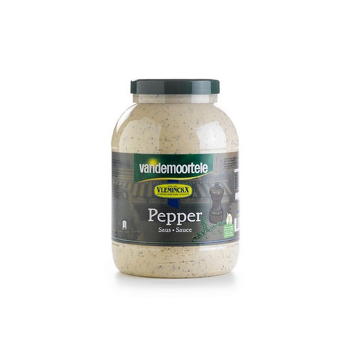 [06100584] VANDEMOORTELE SAUCE POIVRE-PEPPER POT 3L 73000219