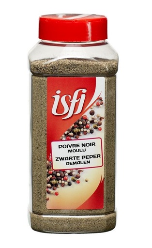 [05110022] ISFI GROUND BLACK PEPPER 500GR