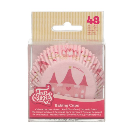 [70407325] FunCakes Cupcakevormpjes Prinsessen 48 STUKKEN =BLISTER