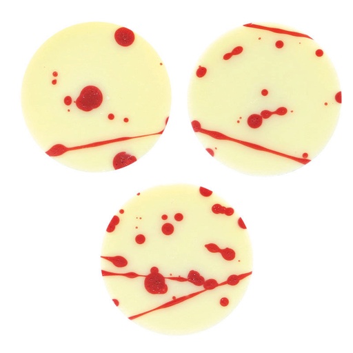 [08080546] 1032095 ROUND RED LINES 175PCS ***S/CDE***