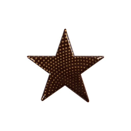 [08054651] 2015653 STAR WITH DOTS 5.5CM 60PCS ***ON ORDER***