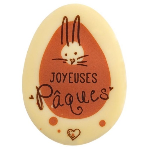 [08056860] 060900 PCB EGGS CB RABBIT I AM 2 DESIGNS 6.6X4.9 CM 80PCES ***S/CD***