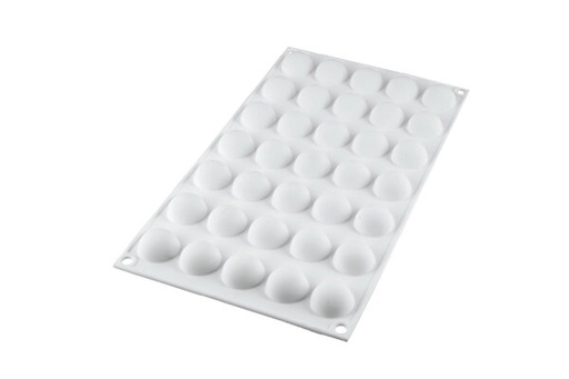 [70408104] MOULE SILIKOMART MICRO DEMI-SPHERE  GN1/3 CRUVEFLEX