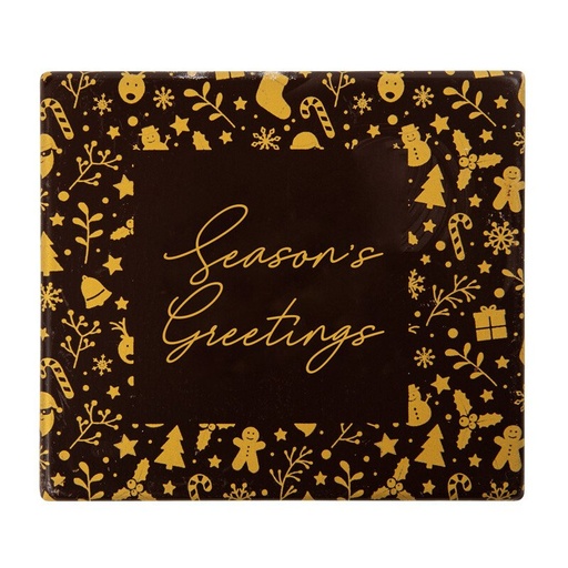 [08054959] 2015496 LOG SEASON S GREETINGS 9X8CM 40PCS ***S/CDE***
