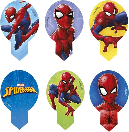 [08041538] SPIDERMAN WAFER PIC 6.5X4CM 20 PCES