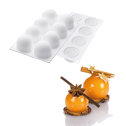[51657404] MOULE SILIKOMART TRUFFLE 70 Ø 52 H 45MM VOL 70ML