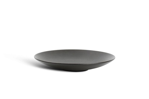 [74508224] F2D BLACK DUSK ASSIETTE CREUSE 24.5X24.5XHT4CM - 604502