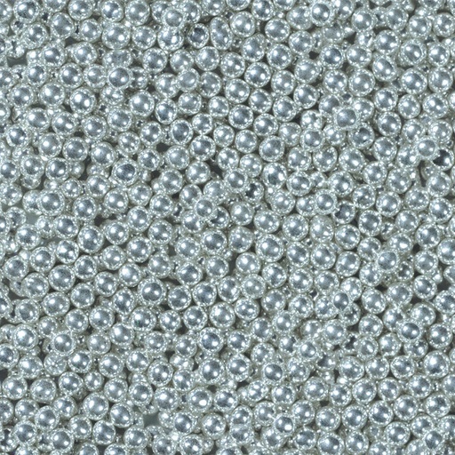 [08081025] *FF*1057311 PERLES ARGENTÉES 3 MM 10 KG ***S/CDE***