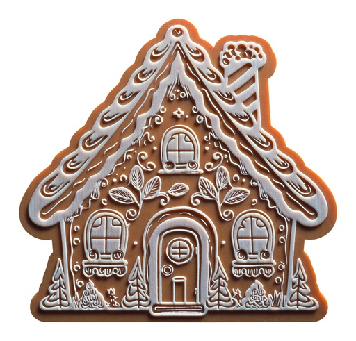 [08058043]  088118 PCB CBC TIPS MET CHALET-RELIËF 8,5X8,2CM 72 STUKS ***S/CDE***