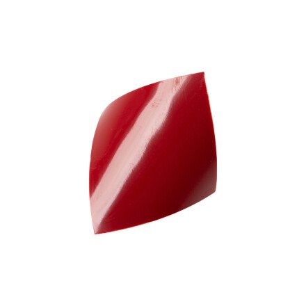 [08054682] 2034408 RED CURVED PLATE 3.5X3.5CM 120PCS ***ON ORDER***
