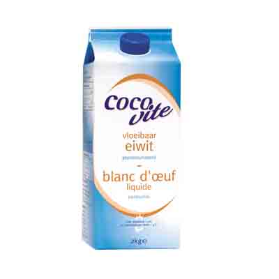 [06020286] COCOVITE 231 LIQUID EGG WHITES BROWN CARTON 1L