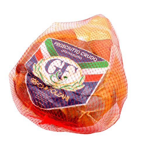 [06100321] ITALIAANSE HAM 10 MAANDEN GRECCI ± 15KG ***VARIABEL GEWICHT*** VERKOCHT IN DOZEN VAN 2 STUKS VAN7,5KG