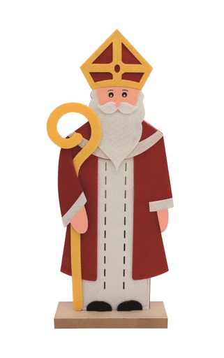 [62230008] SAINT NICOLAS EN FEUTRE A POSER 420MM