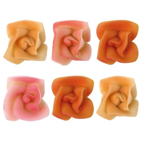[08030704] 1061403 /61024 ROSES AROSEES 3.5CM 30 PCES***S/CDE***