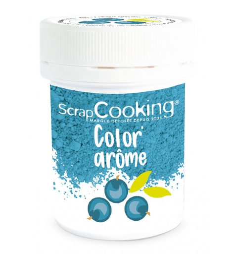 [08055670] SCRAPCOOKING FOOD FLAVOR COLORANT BLUE/BLUEBERRY 10GR