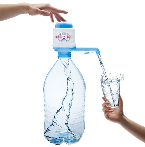 [06100501] DRANK CRISTALINE POMP FLES 5L