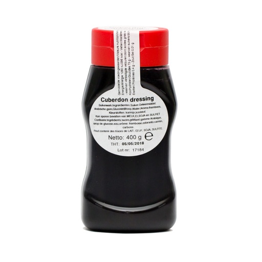 [14100019] TOPPING SYRUP CUBERDON SQUEEZER 400GR