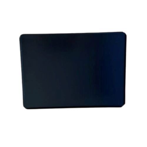 [53302211] BLACK ALUMINUM TRAY 37X27CM STRAIGHT EDGES