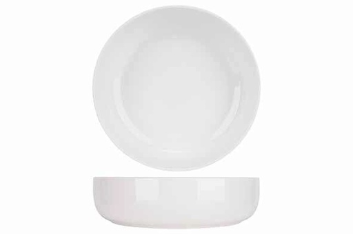 [60251811] C&T TITANIUM WHITE SOUP PLATE 18XH4.7CM 84CL - 1221118