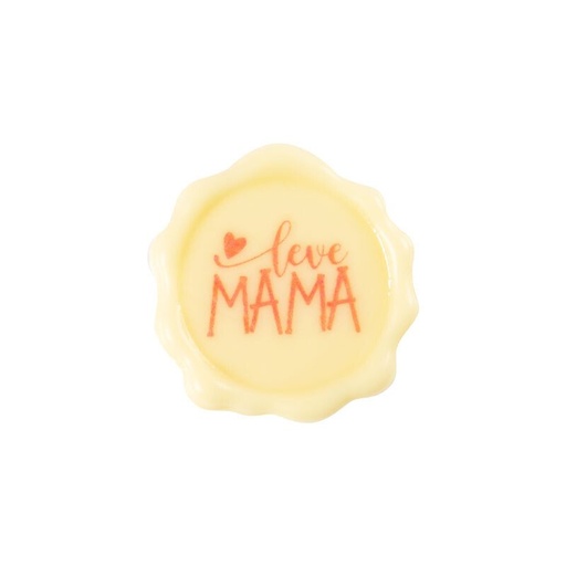 [08054760] 2011092 STEMPEL LEVE MAMA 3,8CM 120PCS ***OP/ORDER***