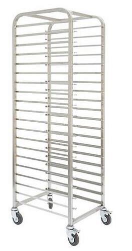 [55500286] 20-TIER PASTRY LADDER 40 X 60 INLET 40 STAINLESS STEEL - SPACING BETWEEN LEVELS 8CM