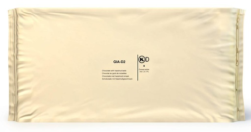 [05100893] CALLEBAUT GIA-D2-144 GIANDUJA HAZELNUT 5KG