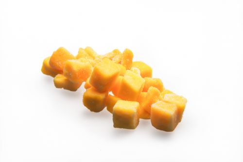 [01030065] ❄️DIRAFROST MANGO BLOKJES 15X15 MM 4 X 2,5 KG