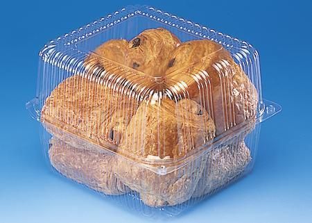 [41802300] TOUTIPACK SQUARE INT. PAT BOX 215X215X65MM HINGED LID WITHOUT VENTILATION T 180PC