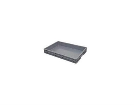 [50611106] EURONORM BOX PF/FULL 60X40XH8CM GRAY-15L BUDGET LINE