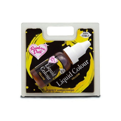 [70407225] WATEROPLOSBARE VOEDINGSKLEURSTOF GEEL 16ML
