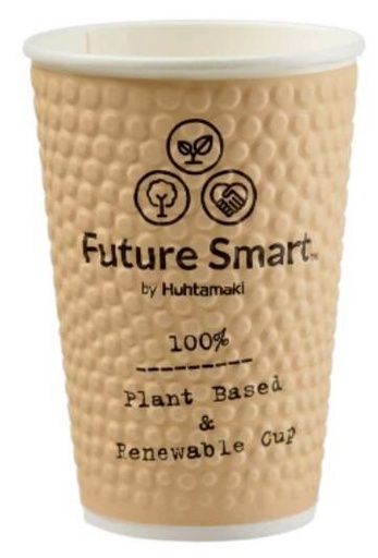 [25101156] HOT DRINKS CUP DOUBLE WALLED CARDBOARD 400ML 89.6X125.7MM PACK OF 28 PCES