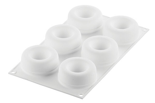 [51657517] MOULE SILIKOMART OBLIO 95-DIAM 75 HT30MM6X 95ML-CURVEFLEX