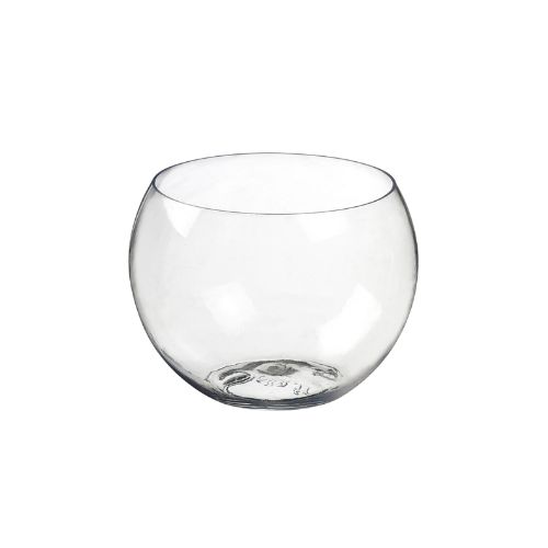 [70200295] BOL GLAS 150 ML TRANSPARANT H5CM Ø7.3CM