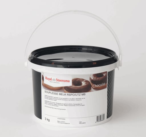 [07031301] SOUPLESSE GLACAGE CHOCOLAT LAIT RSPO 3KG