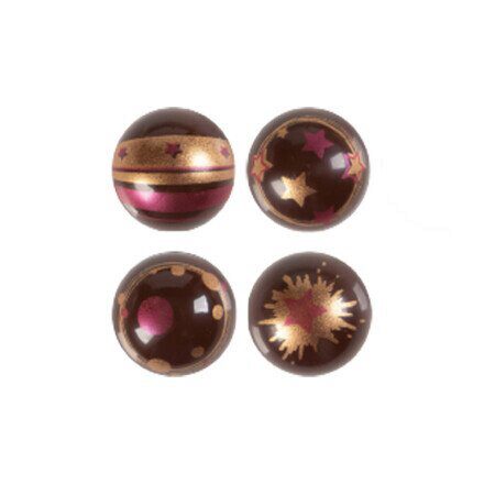[08030420] 2034702 RED GOLD BALL 96PCS ***S/CD***