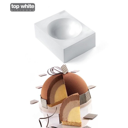 [51661139] SILIKOMART SILICONE HALF-SPHERE MOLD ZUCCOTTO Ø 135 HT 67.5MM VOLUME 654ML