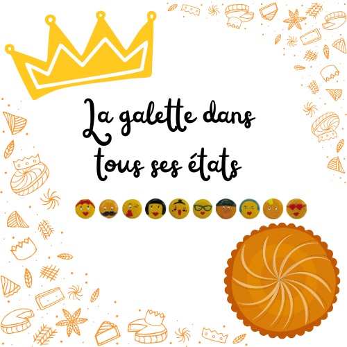 [60229114] 100PCS SANTONS "LA GALETTE DANS TOUS SES ETATS" ***NEW 2025***